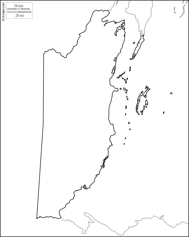 Harta e Belize përshkruajë