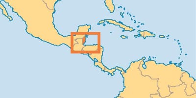 Belize vendndodhjen në hartë të botës