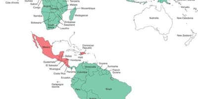 Harta e Belize malaria 