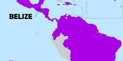 Harta e Belize zika