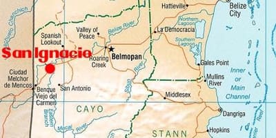 Harta e san ignacio Belize